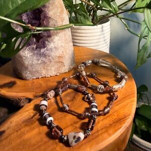Elegant Beaded Necklace Set